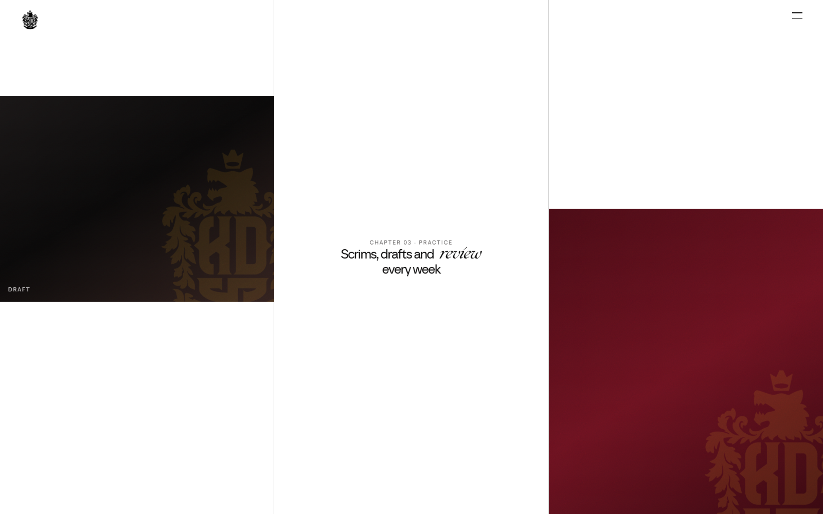 The about page